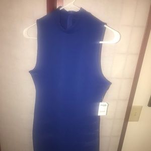 Blue dress with tags